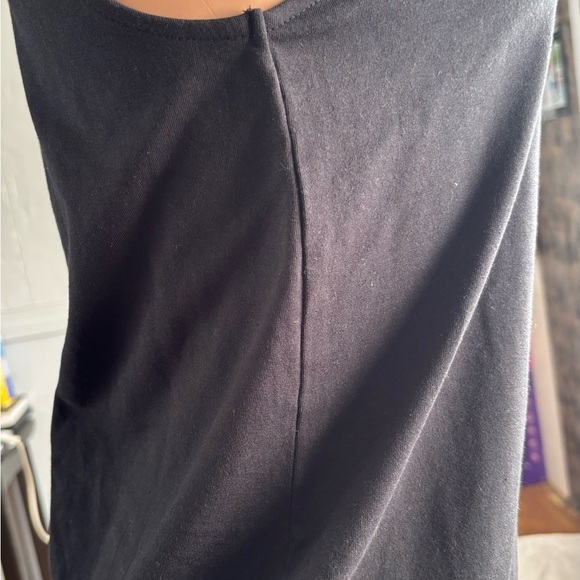 A New Day Black Mock Neck Sleeveless Mini Dress - Picture 3 of 14